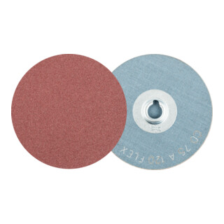 PFERD TOOLS COMBIDISC Korund Schleifblatt CD Ø 75 mm A120 FLEX für Werkzeug-und Formenbau