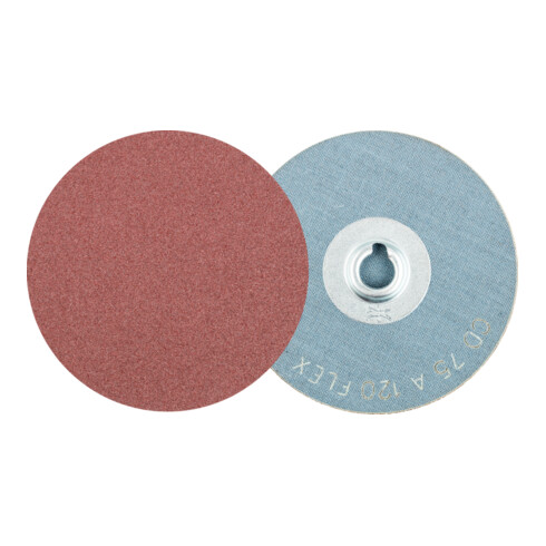 PFERD TOOLS COMBIDISC Korund Schleifblatt CD Ø 75 mm A120 FLEX für Werkzeug-und Formenbau