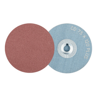 PFERD TOOLS COMBIDISC Korund Schleifblatt CD Ø 75 mm A120 PLUS für robuste Anwendung