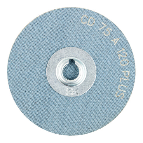 PFERD TOOLS COMBIDISC Korund Schleifblatt CD Ø 75 mm A120 PLUS für robuste Anwendung