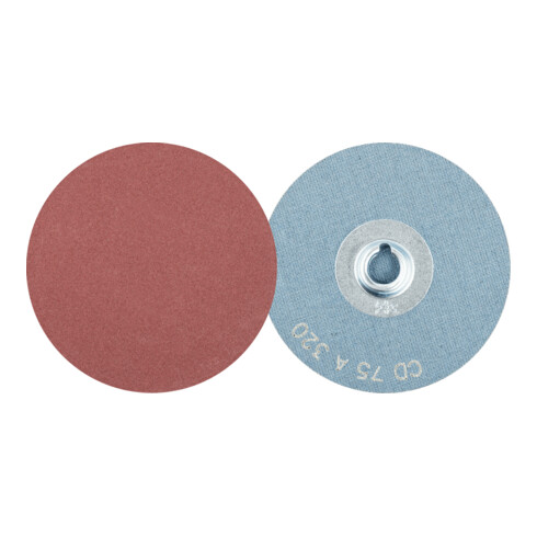 PFERD TOOLS COMBIDISC Korund Schleifblatt CD Ø 75 mm A320 für universelle Anwendungen