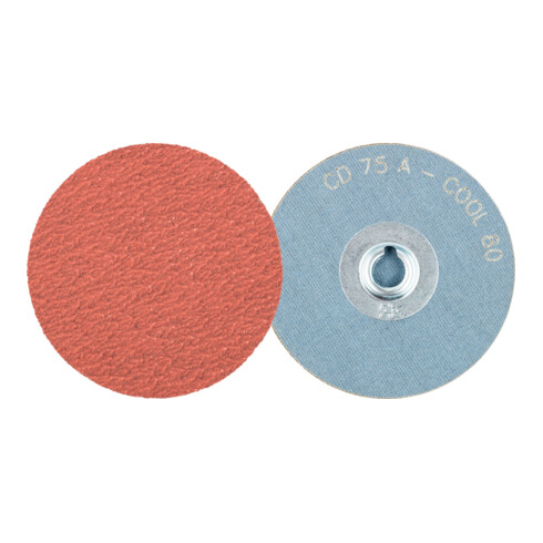 PFERD TOOLS COMBIDISC Korund Schleifblatt CD Ø 75 mm A80 COOL für Edelstahl