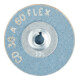 PFERD TOOLS COMBIDISC Korund Schleifblatt CD Ø 38 mm A60 FLEX für Werkzeug-und Formenbau