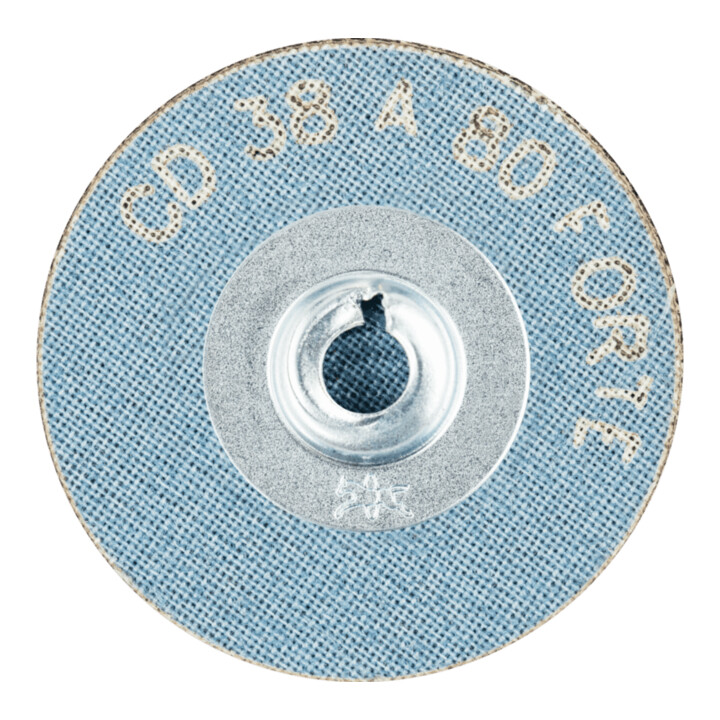 PFERD TOOLS COMBIDISC Korund Schleifblatt CD Ø 38 mm A80 FORTE für hohen Abtrag