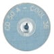 PFERD TOOLS COMBIDISC Korund Schleifblatt CD Ø 50mm A36 COOL für Edelstahl