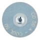 PFERD TOOLS COMBIDISC Korund Schleifblatt CD Ø 50mm A80 COOL für Edelstahl