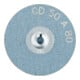 PFERD TOOLS COMBIDISC Korund Schleifblatt CD Ø 50mm A80 für universelle Anwendungen