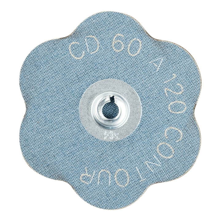 PFERD TOOLS COMBIDISC Korund Schleifblatt CD Ø 60mm A120 CONTOUR für Konturen