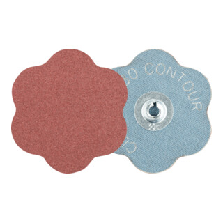 PFERD TOOLS COMBIDISC Korund Schleifblatt CD Ø 60mm A180 CONTOUR für Konturen