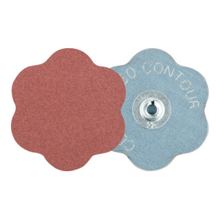 PFERD TOOLS COMBIDISC Korund Schleifblatt CD Ø 60mm A180 CONTOUR für Konturen