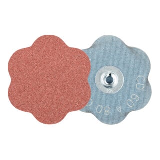 PFERD TOOLS COMBIDISC Korund Schleifblatt CD Ø 60mm A80 CONTOUR für Konturen