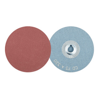 PFERD TOOLS COMBIDISC Korund Schleifblatt CD Ø 75 mm A320 für universelle Anwendungen