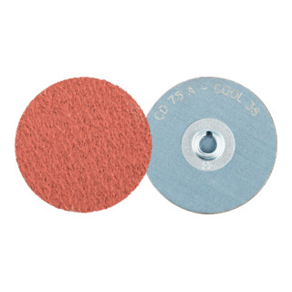 PFERD TOOLS COMBIDISC Korund Schleifblatt CD Ø 75 mm A36 COOL für Edelstahl
