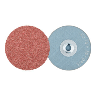 PFERD TOOLS COMBIDISC Korund Schleifblatt CD Ø 75 mm A36 FORTE für hohen Abtrag