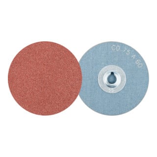 PFERD TOOLS COMBIDISC Korund Schleifblatt CD Ø 75 mm A60 für universelle Anwendungen