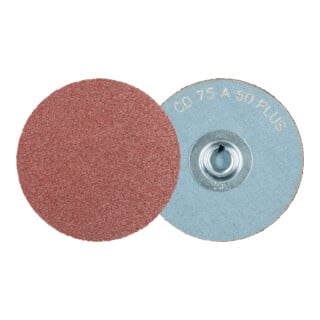 PFERD TOOLS COMBIDISC Korund Schleifblatt CD Ø 75 mm A60 PLUS für robuste Anwendung