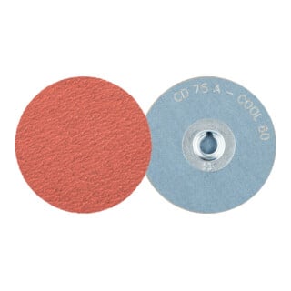 PFERD TOOLS COMBIDISC Korund Schleifblatt CD Ø 75 mm A80 COOL für Edelstahl