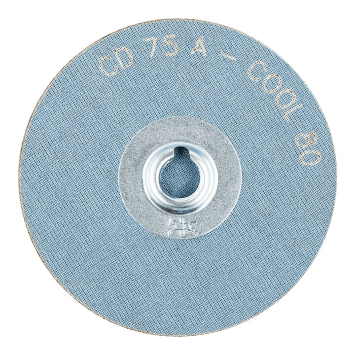 PFERD TOOLS COMBIDISC Korund Schleifblatt CD Ø 75 mm A80 COOL für Edelstahl