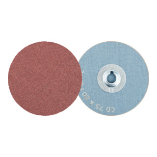 PFERD TOOLS COMBIDISC Korund Schleifblatt CD Ø 75 mm A80 FORTE für hohen Abtrag