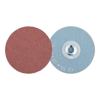 PFERD TOOLS COMBIDISC Korund Schleifblatt CD Ø 75 mm A80 FORTE für hohen Abtrag