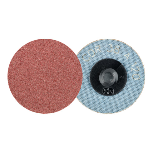 PFERD TOOLS COMBIDISC Korund Schleifblatt CDR Ø 38 mm A120 für universelle Anwendungen