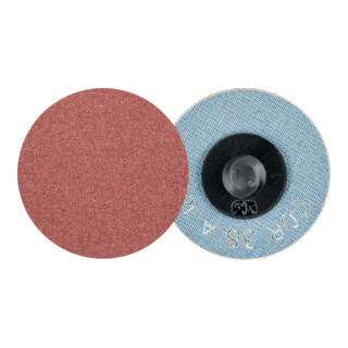 PFERD TOOLS COMBIDISC Korund Schleifblatt CDR Ø 38 mm A180 für universelle Anwendungen