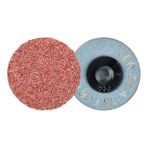 PFERD TOOLS COMBIDISC Korund Schleifblatt CDR Ø 38 mm A36 FORTE für hohen Abtrag