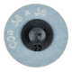 PFERD TOOLS COMBIDISC Korund Schleifblatt CDR Ø 38 mm A36 für universelle Anwendungen-4
