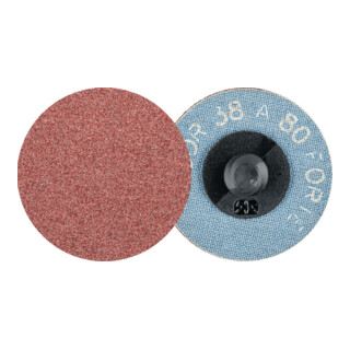 PFERD TOOLS COMBIDISC Korund Schleifblatt CDR Ø 38 mm A80 FORTE für hohen Abtrag