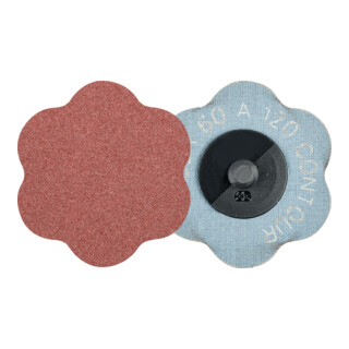 PFERD TOOLS COMBIDISC Korund Schleifblatt CDR Ø 60mm A120 CONTOUR für Konturen