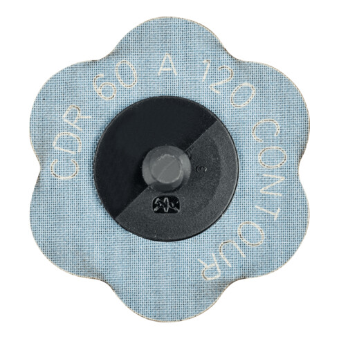 PFERD TOOLS COMBIDISC Korund Schleifblatt CDR Ø 60mm A120 CONTOUR für Konturen