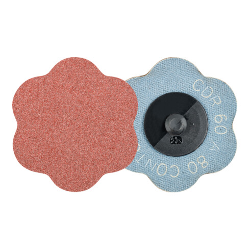 PFERD TOOLS COMBIDISC Korund Schleifblatt CDR Ø 60mm A80 CONTOUR für Konturen
