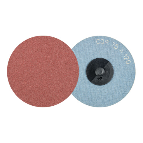 PFERD TOOLS COMBIDISC Korund Schleifblatt CDR Ø 75 mm A120 für universelle Anwendungen