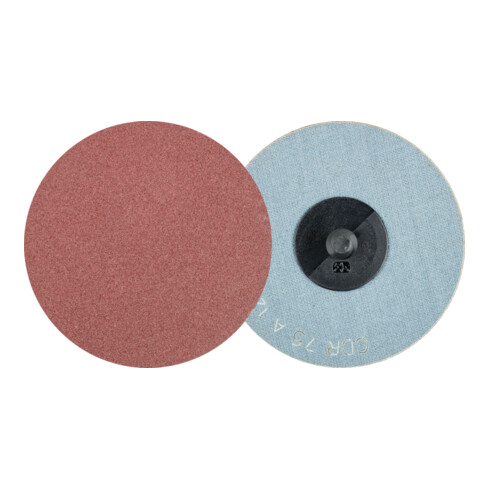 PFERD TOOLS COMBIDISC Korund Schleifblatt CDR Ø 75 mm A120 PLUS für robuste Anwendung