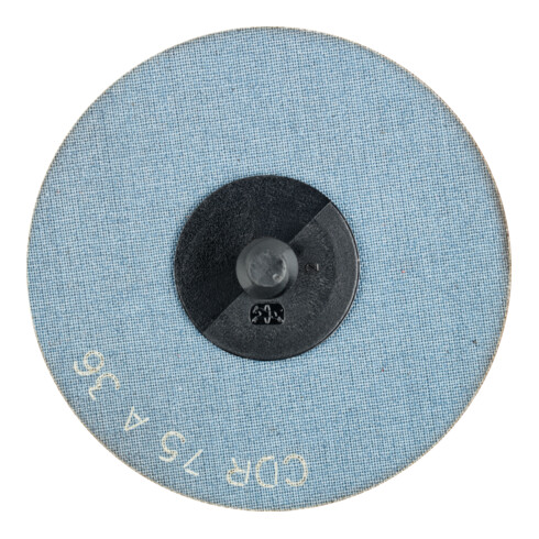 PFERD TOOLS COMBIDISC Korund Schleifblatt CDR Ø 75 mm A36 für universelle Anwendungen
