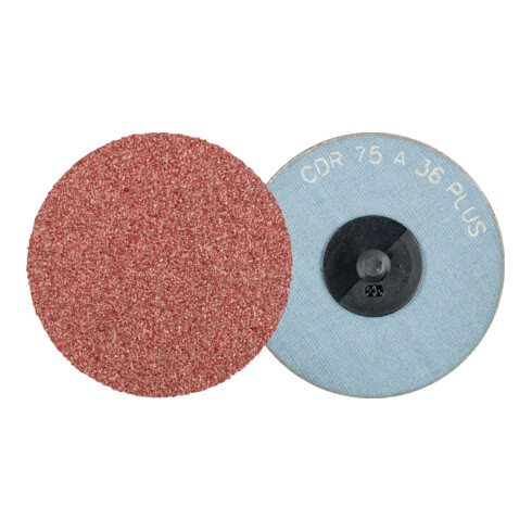 PFERD TOOLS COMBIDISC Korund Schleifblatt CDR Ø 75 mm A36 PLUS für robuste Anwendung