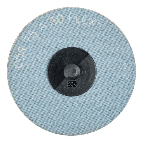 PFERD TOOLS COMBIDISC Korund Schleifblatt CDR Ø 75 mm A80 FLEX für Werkzeug-und Formenbau