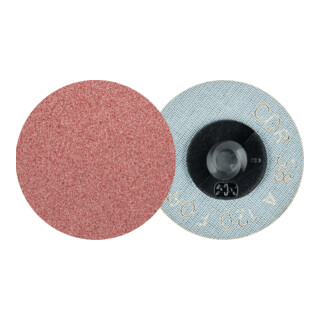 PFERD TOOLS COMBIDISC Korund Schleifblatt CDR Ø 38 mm A120 FORTE für hohen Abtrag