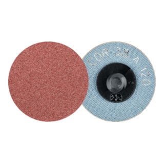 PFERD TOOLS COMBIDISC Korund Schleifblatt CDR Ø 38 mm A120 für universelle Anwendungen