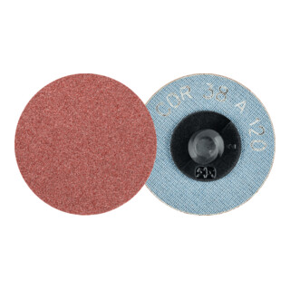 PFERD TOOLS COMBIDISC Korund Schleifblatt CDR Ø 38 mm A120 für universelle Anwendungen