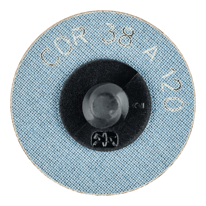 PFERD TOOLS COMBIDISC Korund Schleifblatt CDR Ø 38 mm A120 für universelle Anwendungen