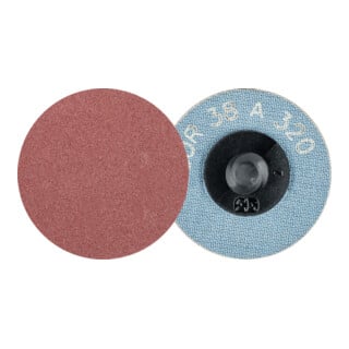 PFERD TOOLS COMBIDISC Korund Schleifblatt CDR Ø 38 mm A320 für universelle Anwendungen