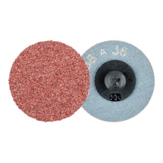 PFERD TOOLS COMBIDISC Korund Schleifblatt CDR Ø 38 mm A36 für universelle Anwendungen