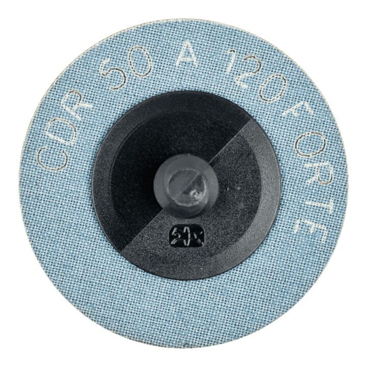 PFERD TOOLS COMBIDISC Korund Schleifblatt CDR Ø 50mm A120 FORTE für hohen Abtrag