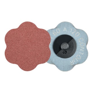 PFERD TOOLS COMBIDISC Korund Schleifblatt CDR Ø 60mm A120 CONTOUR für Konturen