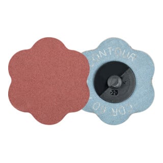PFERD TOOLS COMBIDISC Korund Schleifblatt CDR Ø 60mm A180 CONTOUR für Konturen