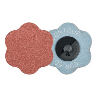 PFERD TOOLS COMBIDISC Korund Schleifblatt CDR Ø 60mm A60 CONTOUR für Konturen