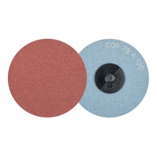 PFERD TOOLS COMBIDISC Korund Schleifblatt CDR Ø 75 mm A120 für universelle Anwendungen