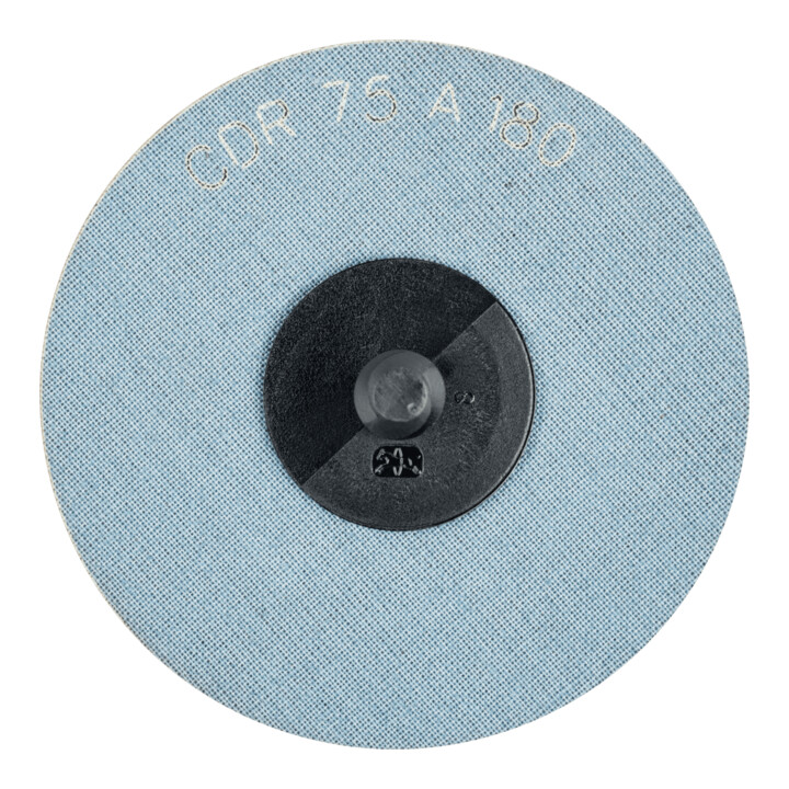PFERD TOOLS COMBIDISC Korund Schleifblatt CDR Ø 75 mm A180 für universelle Anwendungen