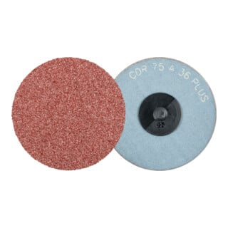 PFERD TOOLS COMBIDISC Korund Schleifblatt CDR Ø 75 mm A36 PLUS für robuste Anwendung